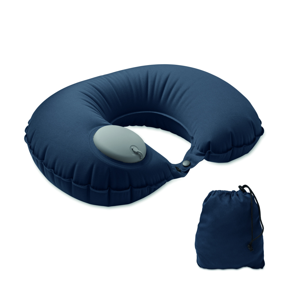 Logotrade promotional item picture of: Fast inflatable travel pillow
