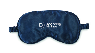 Logotrade business gift image of: Soft polyester eye mask