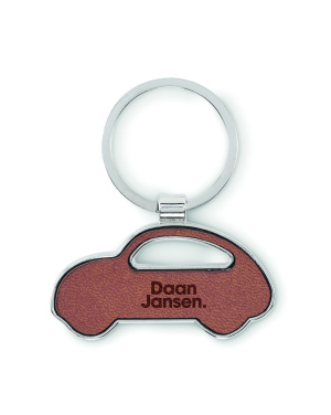 Logotrade promotional product image of: Car shaped key ring