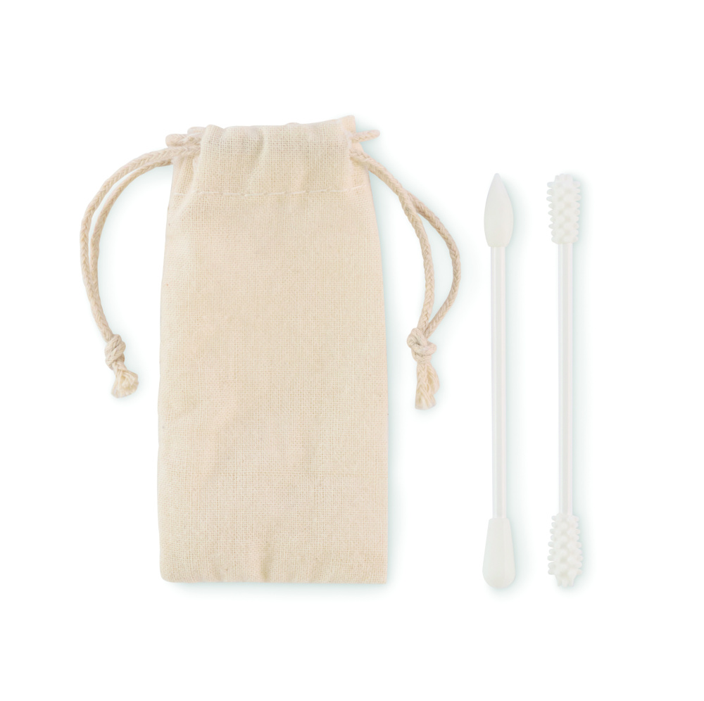 Logotrade advertising products photo of: Reusable swabs set