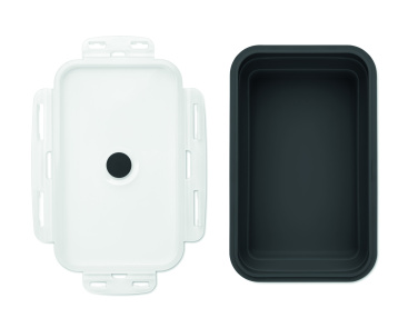 Logo trade corporate gifts image of: Collapsible silicone lunch box