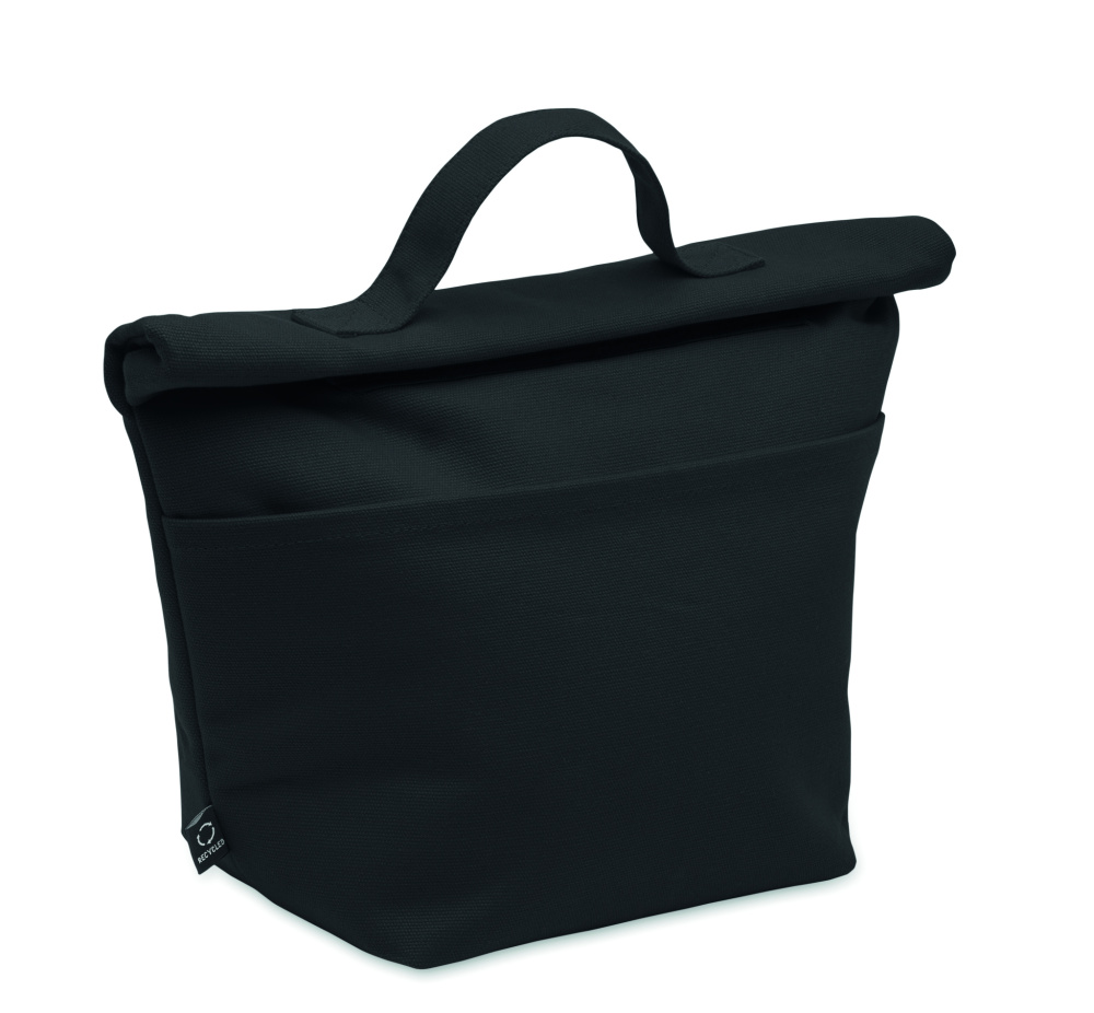 Logo trade corporate gifts picture of: Recycled cotton cooler bag