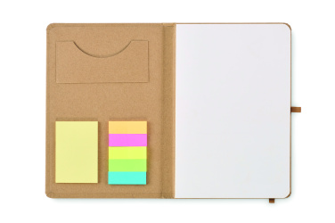 Logo trade promotional merchandise image of: A5 notebook recycled paper set