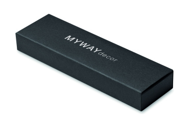 Logotrade promotional item image of: Recycled aluminium pen set