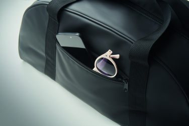 Logo trade promotional giveaway photo of: Duffle bag soft PU