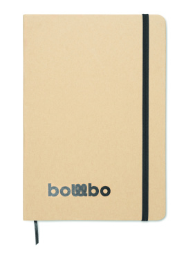 Logo trade corporate gifts image of: Colour revealing A5 notebook