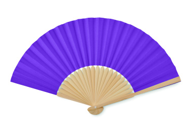 Logo trade promotional giveaway photo of: Manual hand fan
