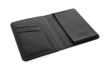 Logotrade promotional giveaway image of: Trackmate RCS rpolyester passport holder worldwide locating
