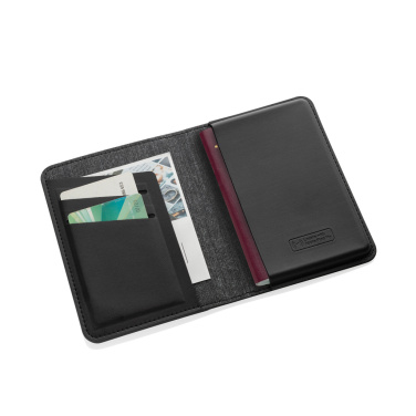 Logotrade promotional giveaway picture of: Trackmate RCS rpolyester passport holder worldwide locating