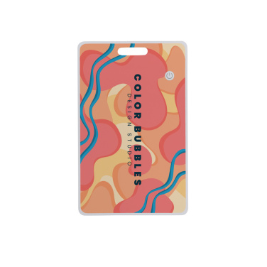 Logotrade promotional items photo of: Findit RCS rplastic ultra-thin finder card rechargeable