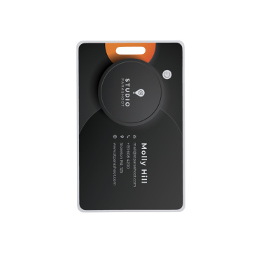 Logotrade promotional products photo of: Findit RCS rplastic ultra-thin finder card rechargeable
