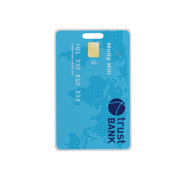 Logotrade promotional merchandise photo of: Findit RCS rplastic ultra-thin finder card rechargeable
