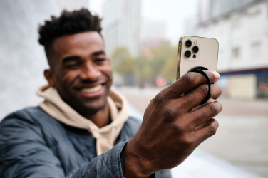 Logotrade promotional gift picture of: Terra Magnetic RCS rplastic magnetic phone holder with ring