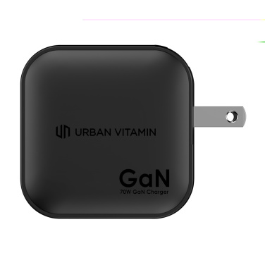 Logo trade promotional merchandise photo of: Urban Vitamin Santa Cruz RCS rplastc 70W GAN charger