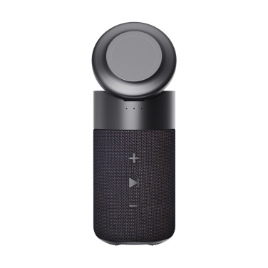 Logo trade corporate gift photo of: Urban Vitamin Anaheim RCS recycled 10W speaker 15W charger