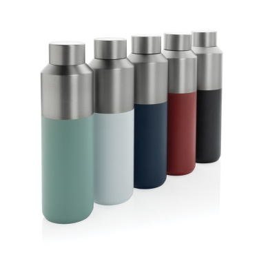 Logo trade advertising products image of: Fluid RCS certified recycled steel water bottle 600ml