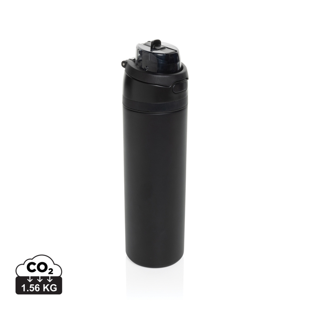 Logo trade promotional giveaway photo of: Omni Sip RCS certified re-steel lockable bottle 700ml