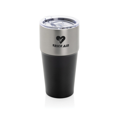 Logo trade promotional gifts picture of: Fluid RCS certified recycled steel tumbler 500ml