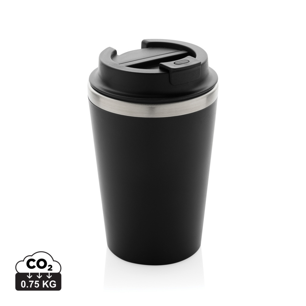 Logo trade promotional giveaways image of: Java RCS recycled double wall tumbler 350ML