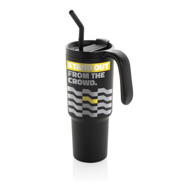 Logotrade promotional gift picture of: Graphic 360 RCS certified recycled steel tumbler 900ml