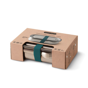 Logotrade promotional merchandise picture of: Black+Blum Stainless Steel Lunch Box Large