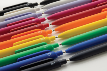 Logo trade promotional giveaways picture of: Bolt GRS certified R-ABS pen