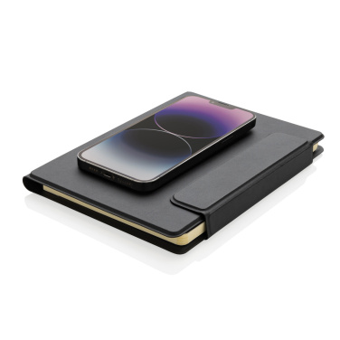 Logo trade promotional merchandise picture of: Stuart RCS certified RPU magnetic A5 portfolio