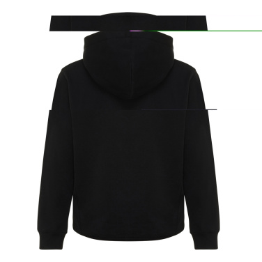 Logotrade corporate gift image of: Iqoniq Yengo kids recycled cotton hoodie with sidepockets