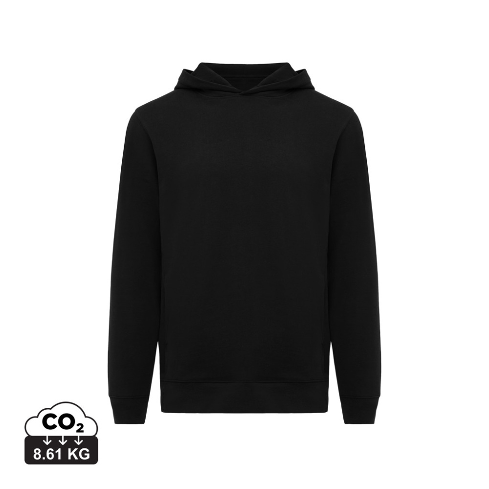 Logotrade corporate gift picture of: Iqoniq Yengo recycled cotton hoodie with sidepockets