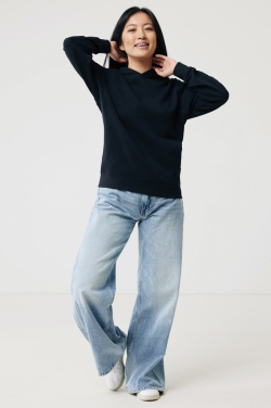 Logo trade promotional merchandise picture of: Iqoniq Yengo recycled cotton hoodie with sidepockets