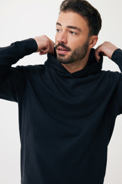 Logotrade business gift image of: Iqoniq Yengo recycled cotton hoodie with sidepockets