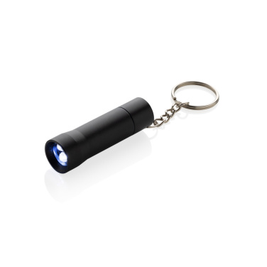 Logo trade promotional merchandise photo of: Flash RCS recycled aluminium keychain torch