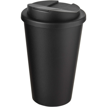 Logotrade business gift image of: Americano® Eco 350 ml recycled tumbler with spill-proof lid