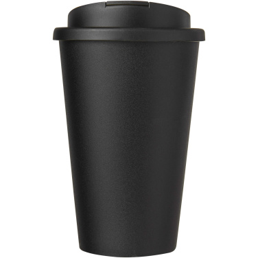 Logo trade promotional merchandise image of: Americano® Eco 350 ml recycled tumbler with spill-proof lid