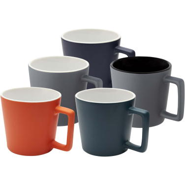Logo trade promotional items image of: Cali 370 ml ceramic mug with matt finish