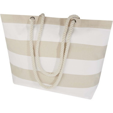 Logotrade corporate gift picture of: Florida 270 g/m² GRS recycled beach tote bag 18L