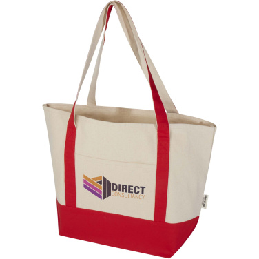 Logotrade promotional products photo of: Sam 320 g/m² GRS recycled cotton tote bag