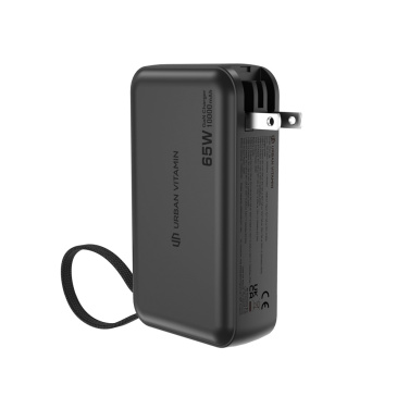 Logotrade promotional merchandise image of: Urban Vitamin Eureka hybrid GANcharger 10000mah powerbank65W