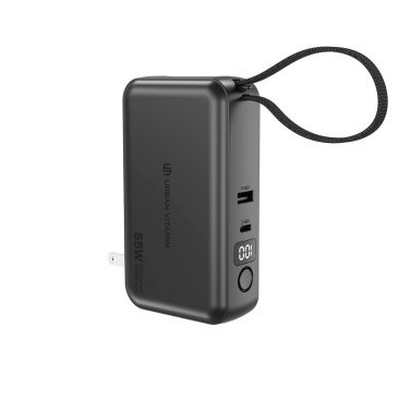 Logotrade promotional gift image of: Urban Vitamin Eureka hybrid GANcharger 10000mah powerbank65W
