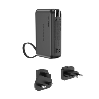 Logotrade promotional products photo of: Urban Vitamin Eureka hybrid GANcharger 10000mah powerbank65W