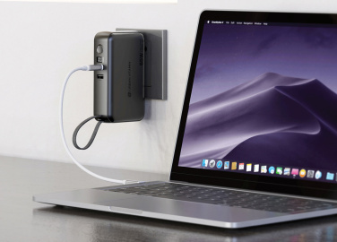 Logotrade business gifts photo of: Urban Vitamin Eureka hybrid GANcharger 10000mah powerbank65W