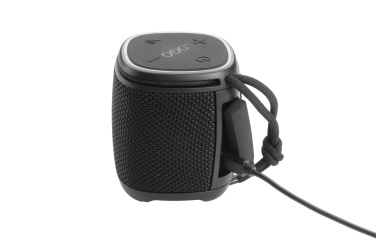 Logo trade promotional items picture of: Bluetooth speaker HERMON Schwarzwolf