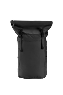 Logotrade promotional gift picture of: Rolltop backpack PEKTUSAN Schwarzwolf