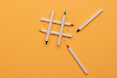 Logo trade promotional gift photo of: Micki GRS infinity 6pc colouring pencil set