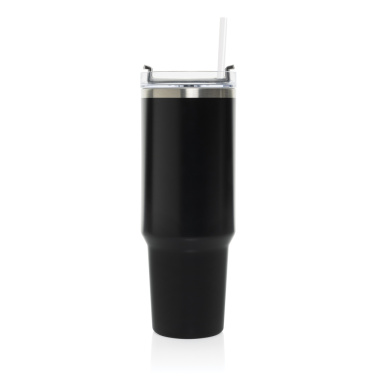 Logo trade corporate gift photo of: Stadley RCS recycled steel tumbler 1200ML