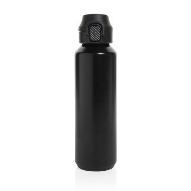 Logotrade promotional merchandise picture of: Via RCS Re-steel lockable sport bottle 600ML