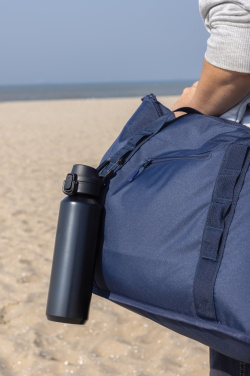 Logo trade promotional giveaways image of: Via RCS Re-steel lockable sport bottle 600ML