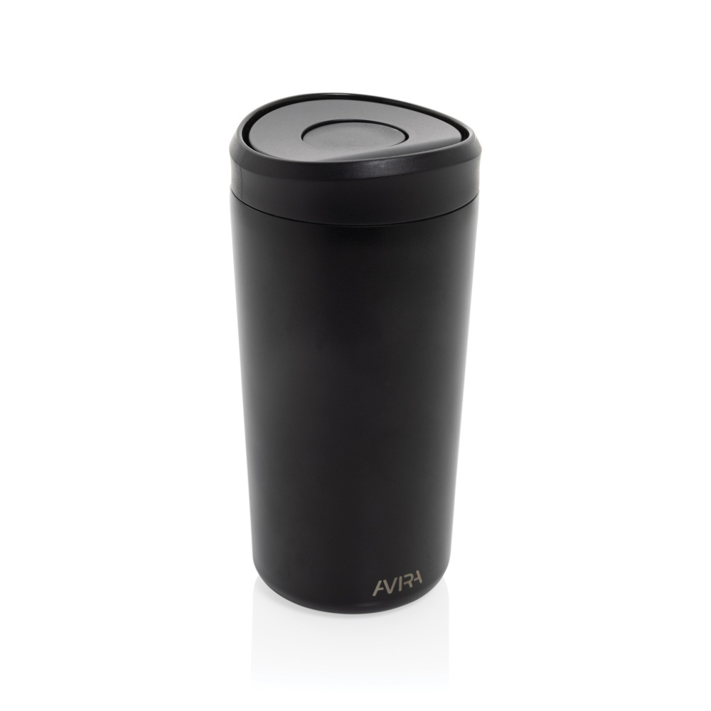 Logotrade promotional merchandise image of: Avira Alix RCS re-steel click tumbler 400ML