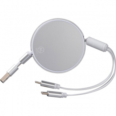 Logotrade promotional product picture of: Charging cable made from recycled aluminum Ostend