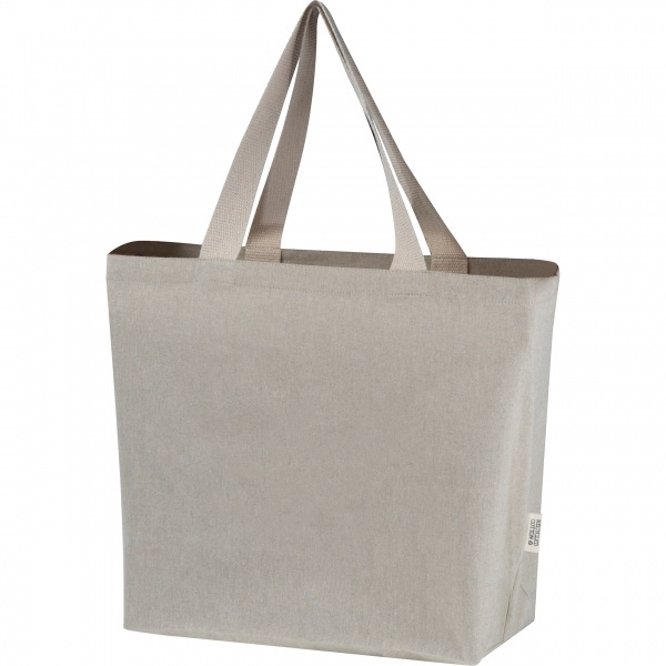 Logo trade promotional merchandise photo of: Large cotton bag Pilar